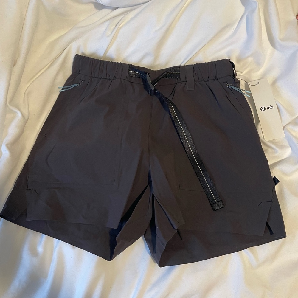 lululemon athletica hiking Dark Gray Athletic Shorts NWT